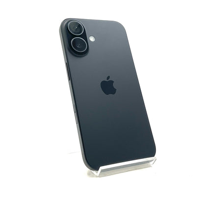 【全額返金保証】【最速発送】Apple iPhone iPhone 16 256GB ブラック au SIMフリー 白ロム 美品 動作確認済 90%