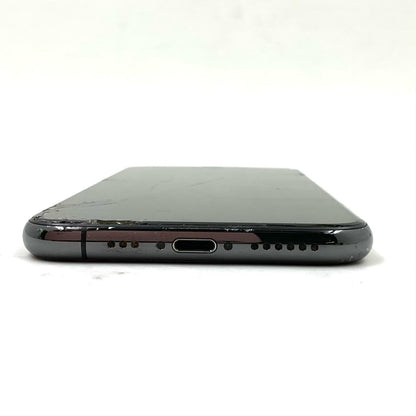 【最速発送】Apple iPhone iPhone 11 Pro 256GB スペースグレイ docomo 白ロム【難有】 73%