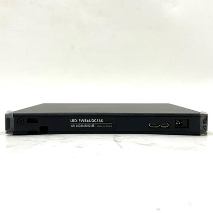 【全額返金保証】【最速発送】ロジテック Type-C ポータブルBD LBD-PWB6U3CSBK 超美品 動作確認済