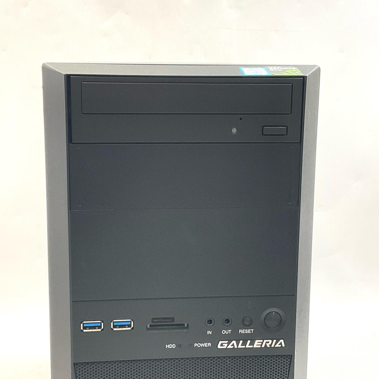 【全額返金保証】【最速発送】ドスパラ GALLERIA GALLERIA MJ intel core i7-8700 8GB HDD 1TB NVIDIA GeForce GTX 1060 3GB 動作確認済