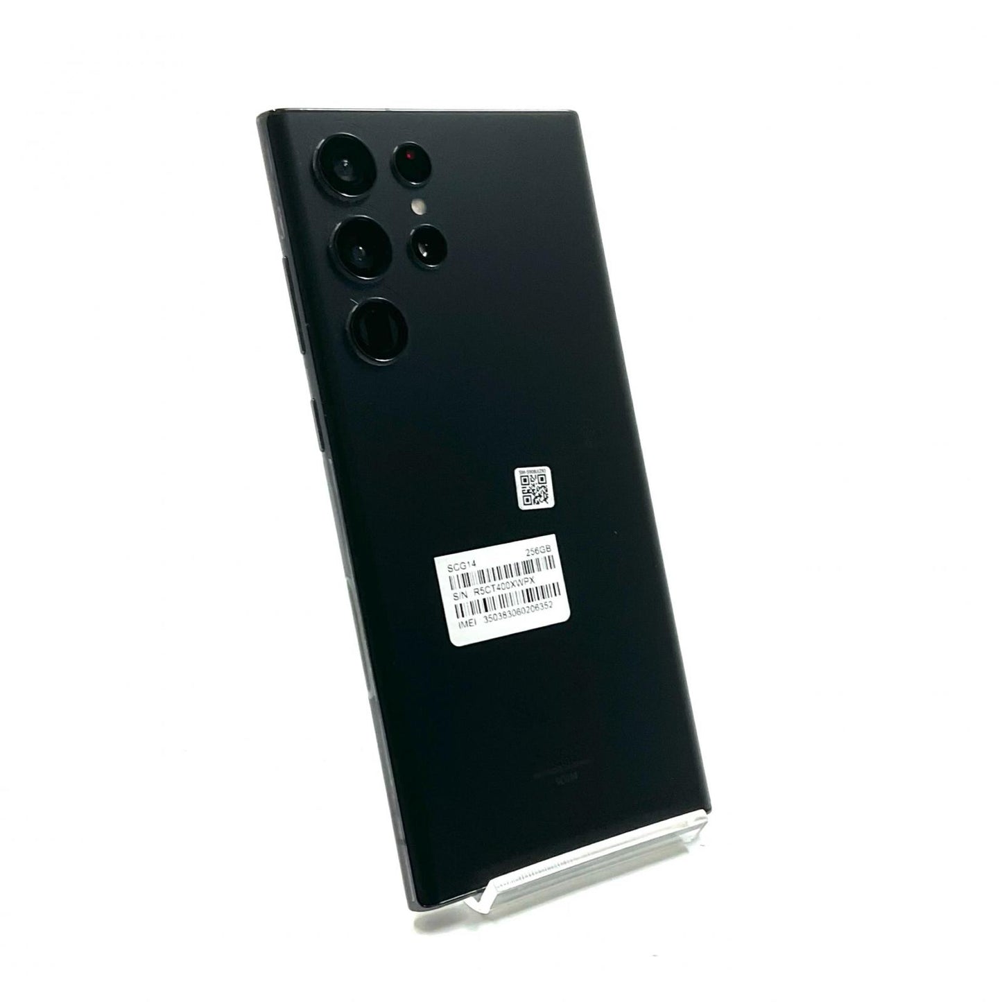 【全額返金保証】【最速発送】SAMSUNG Galaxy S22 Ultra 256GB ファントムブラック au SCG14 白ロム 美品 動作確認済