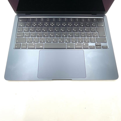 【全額返金保証】【最速発送】Apple MacBook Air 13.6インチ 2024 Apple M3 8GB 512GB ミッドナイト 100% 美品 動作確認済