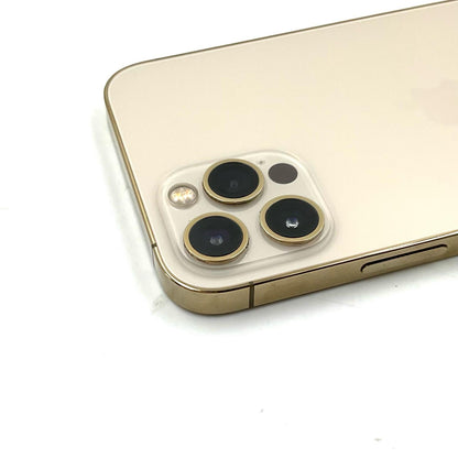 【全額返金保証】【最速発送】Apple iPhone iPhone 12 Pro 512GB ゴールド au 白ロム 動作確認済 80%
