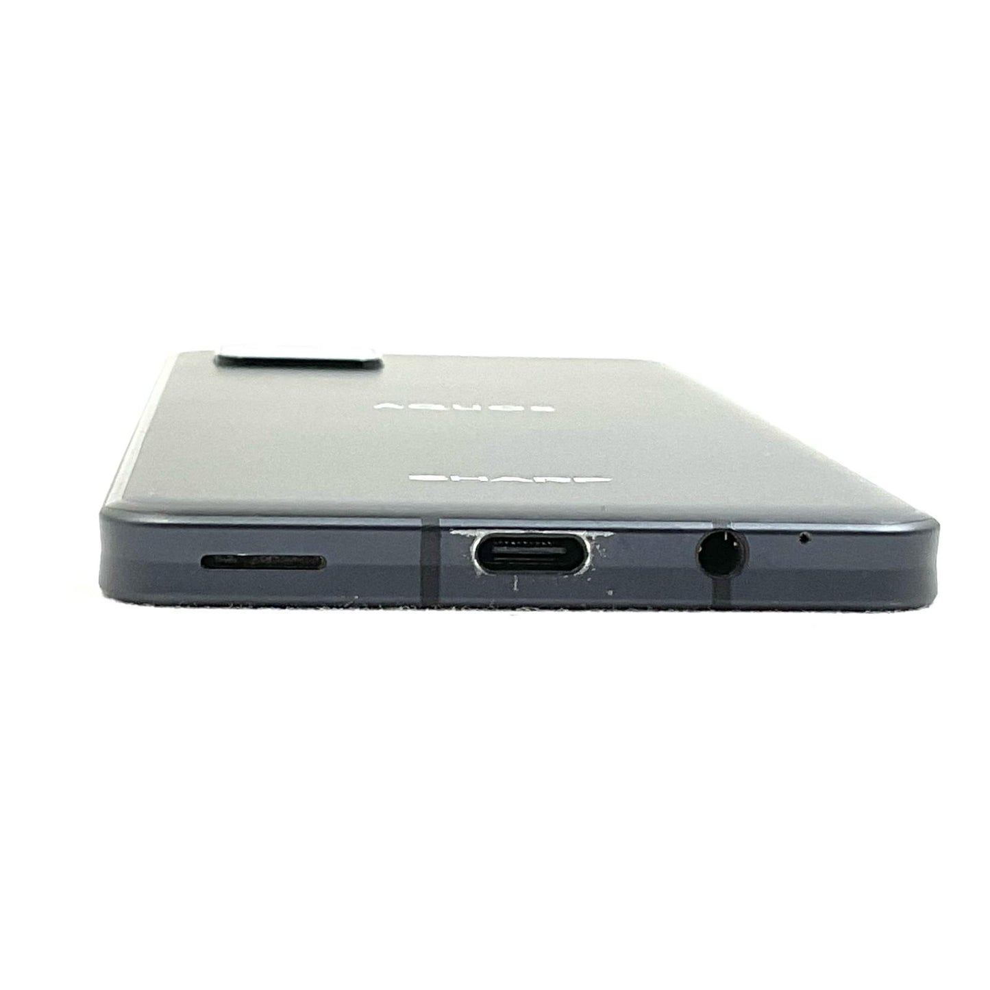 【全額返金保証】【最速発送】SHARP AQUOS sense6 128GB ブラック SH-M19 白ロム 動作確認済