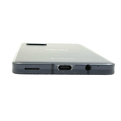 【全額返金保証】【最速発送】SHARP AQUOS sense6 128GB ブラック SH-M19 白ロム 動作確認済