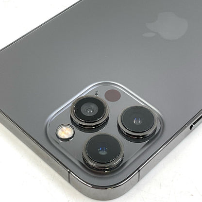 【最速発送】Apple iPhone iPhone 12 Pro Max 128GB Graphite SIMフリー 白ロム【難有】 82%