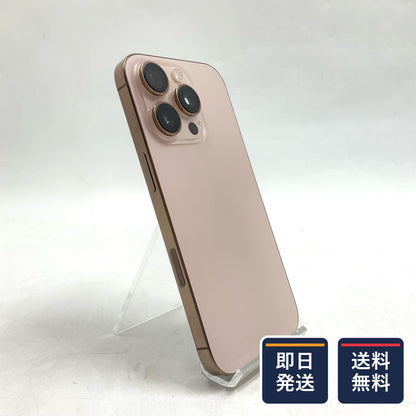 【最速発送】Apple iPhone iPhone 16 Pro 128GB Desert Titanium SIMフリー 白ロム【難有】 89%
