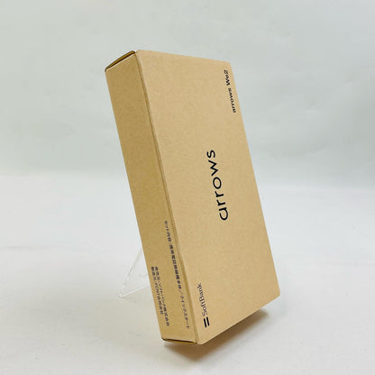 【全額返金保証】【最速発送】富士通 arrows We2 ライトオレンジ Softbank FNSAB3 白ロム 新品未開封 即納OK