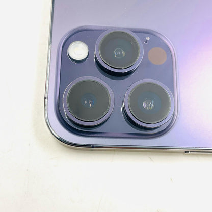 【全額返金保証】【最速発送】Apple iPhone iPhone 14 Pro 256GB ディープパープル au 白ロム 美品 動作確認済 81%