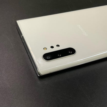 【全額返金保証】【最速発送】SAMSUNG Galaxy Note10+ オーラホワイト docomo SC-01M 白ロム 美品 動作確認済