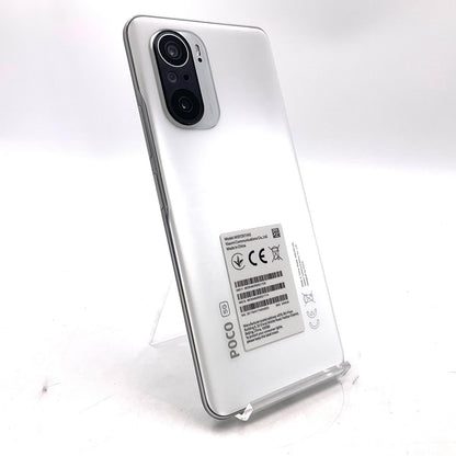 【全額返金保証】【最速発送】Xiaomi POCO F3 グローバルモデル 256GB Arctic White SIMフリー M2012K11AG 白ロム 美品 動作確認済