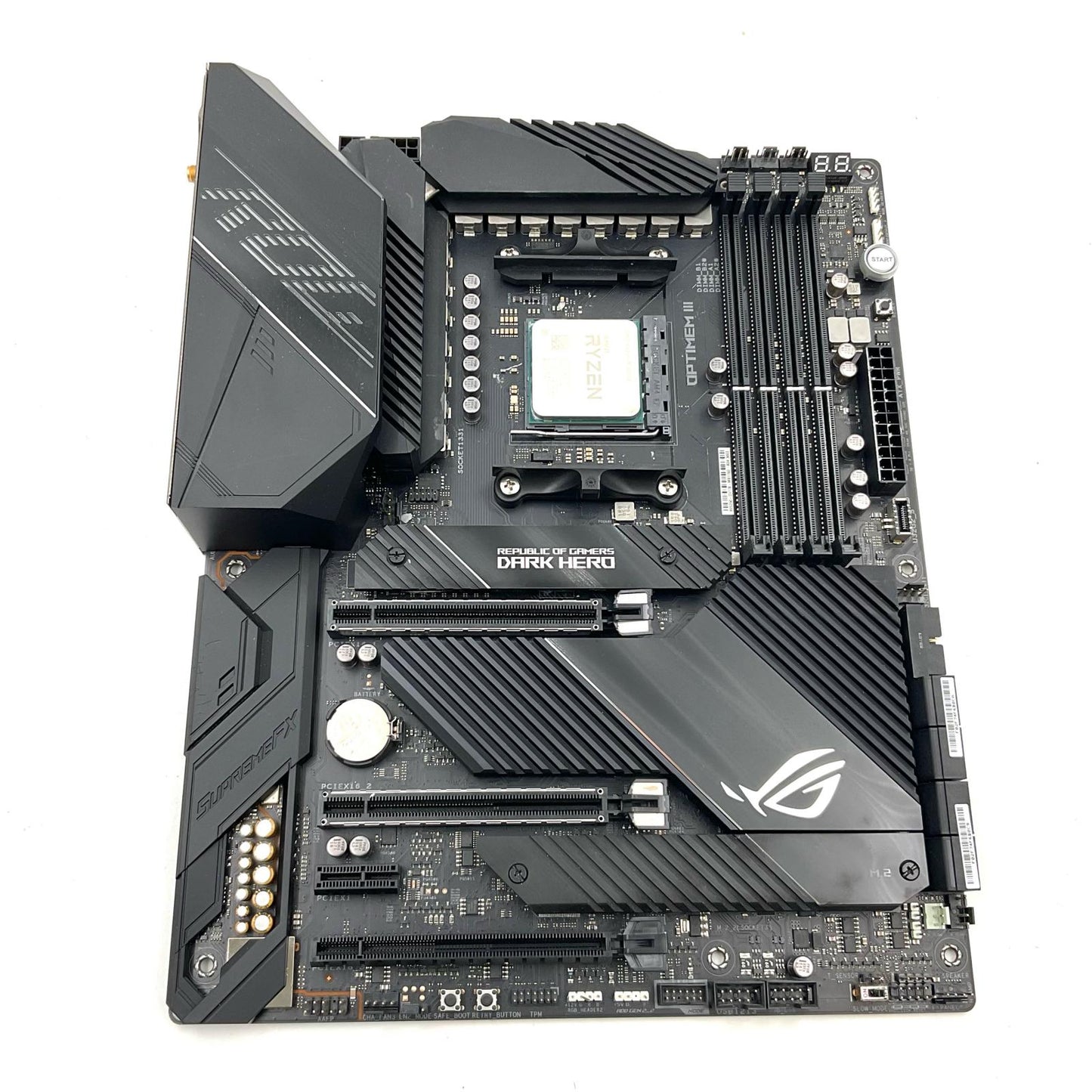 【全額返金保証】【最速発送】ASUSAMD / ASUS CPUとマザーボードのセット Ryzen 9 5950X / 90MB1760-M0JAY0 ROG Crosshair VIII Dark Hero 美品 動作確認済