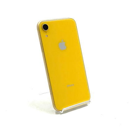 【全額返金保証】【最速発送】Apple iPhone iPhone XR 128GB イエロー Softbank 白ロム 動作確認済 81%