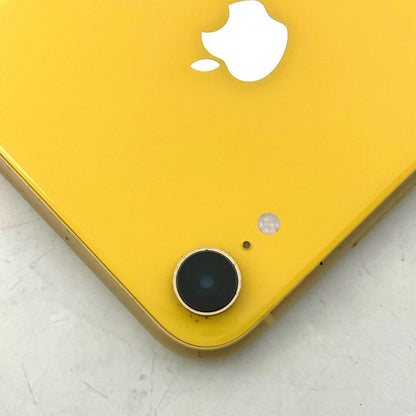 【全額返金保証】【最速発送】Apple iPhone iPhone XR 128GB イエロー Softbank 白ロム 動作確認済 81%