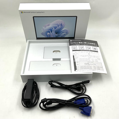 【全額返金保証】【最速発送】Microsoft Surface Laptop Go 3 XJB-00004 i5-1235U 8GB SSD 128GB 100% 美品 動作確認済