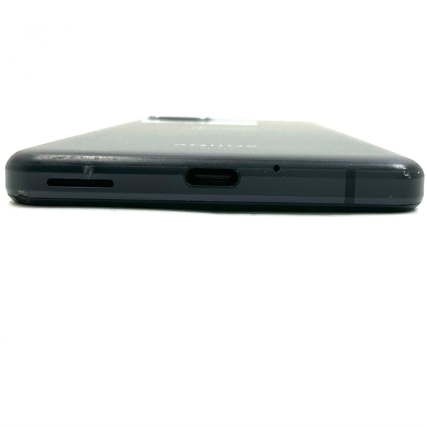 【全額返金保証】【最速発送】SHARP AQUOS sense4 64GB ブラック docomo SH-41A 白ロム 動作確認済