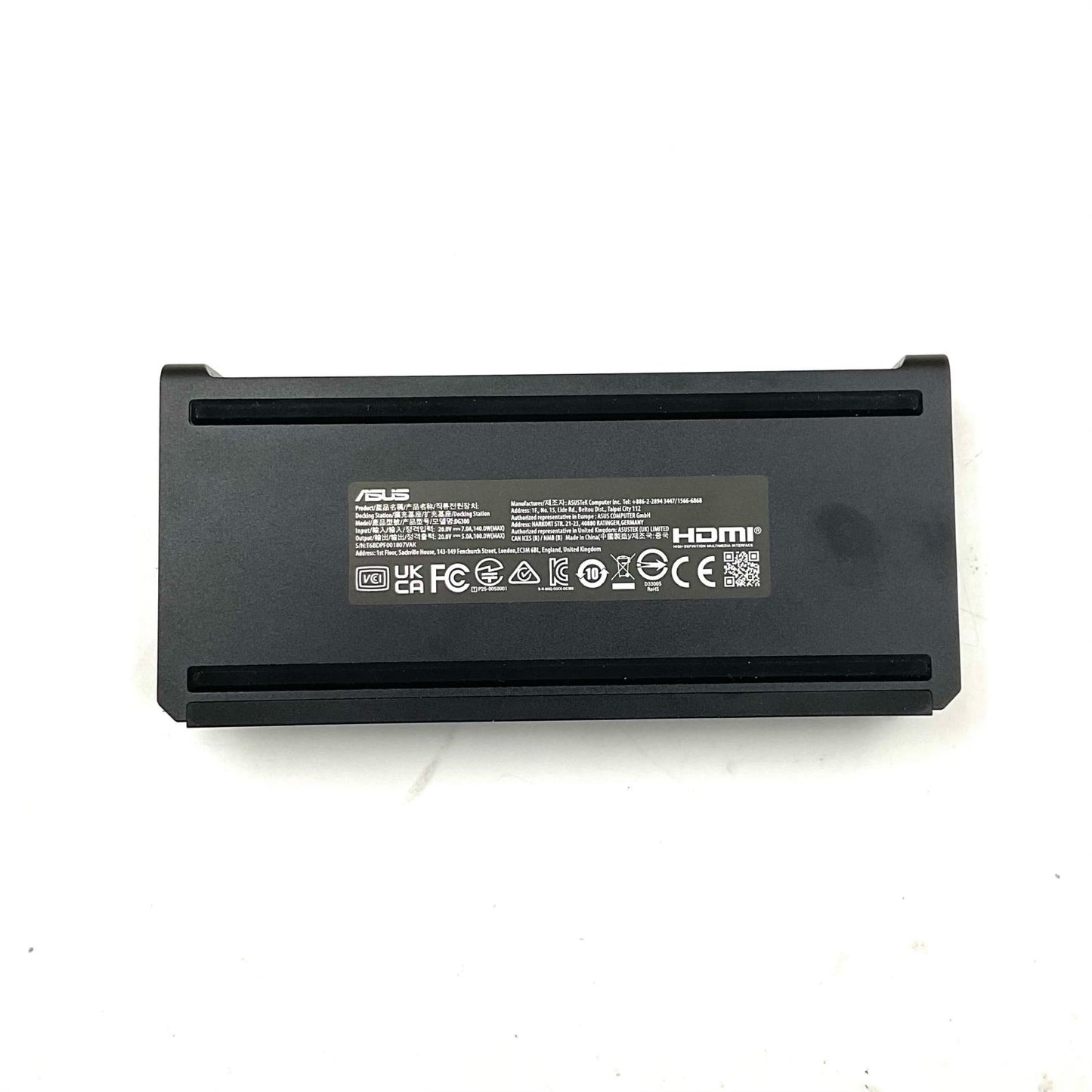 【全額返金保証】【最速発送】ASUS ROG Bulwark Dock DG300 美品 動作確認済