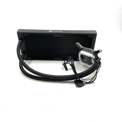 【全額返金保証】【最速発送】Corsair CPUクーラー H100i PRO RGB CW-9060033-WW 超美品 動作確認済