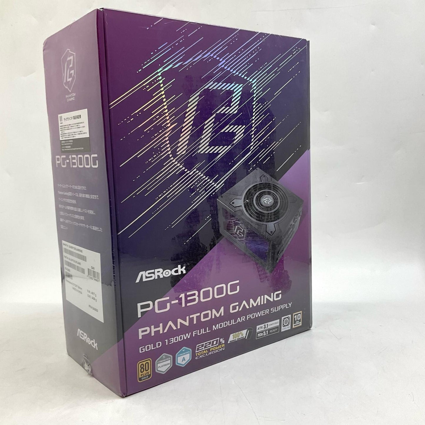 【全額返金保証】【最速発送】ASRock 電源ユニット Phantom Gaming PG-1300G 新品未開封 即納OK