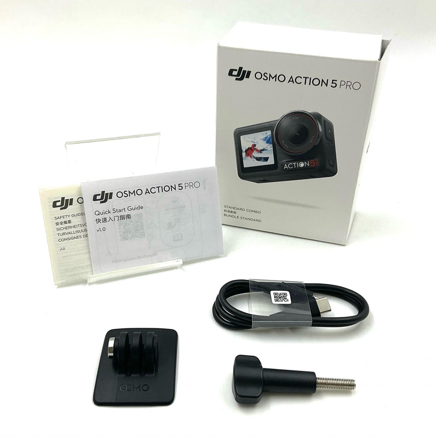 【全額返金保証】【最速発送】DJI OSMO ACTION 5 PRO スタンダードコンボ 美品 動作確認済