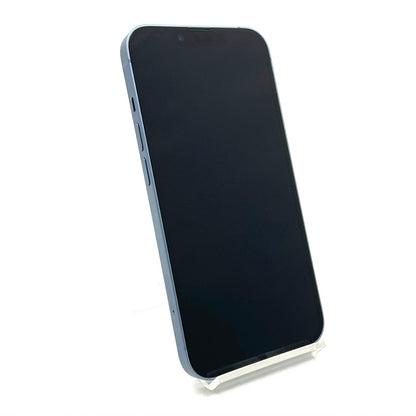 【全額返金保証】【最速発送】Apple iPhone iPhone 14 128GB ブルー docomo 白ロム 美品 動作確認済 85%
