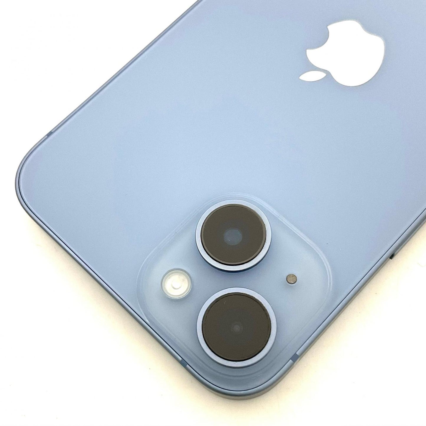 【全額返金保証】【最速発送】Apple iPhone iPhone 14 128GB ブルー docomo 白ロム 美品 動作確認済 85%
