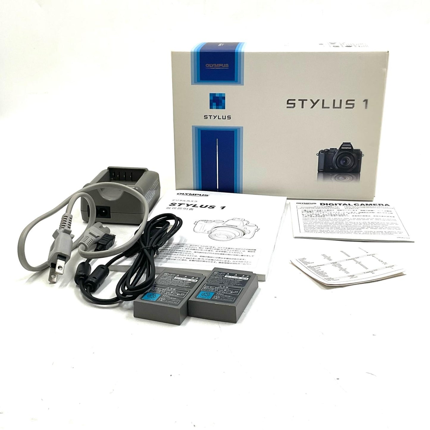 【全額返金保証】【最速発送】OLYMPUS コンパクトデジタルカメラ STYLUS 1 [ブラック] 動作確認済