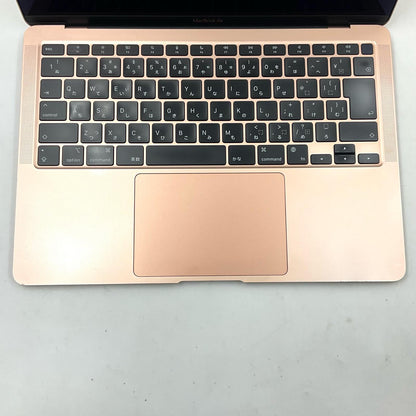 【全額返金保証】【最速発送】Apple MacBook Air 13.3インチ 2020 Apple M1 8GB 256GB ゴールド 82% 動作確認済