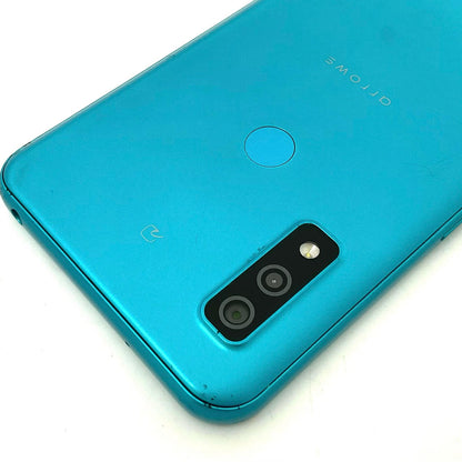 【全額返金保証】【最速発送】FCNT arrows We 64GB ターコイズ Softbank A101FC 白ロム 動作確認済