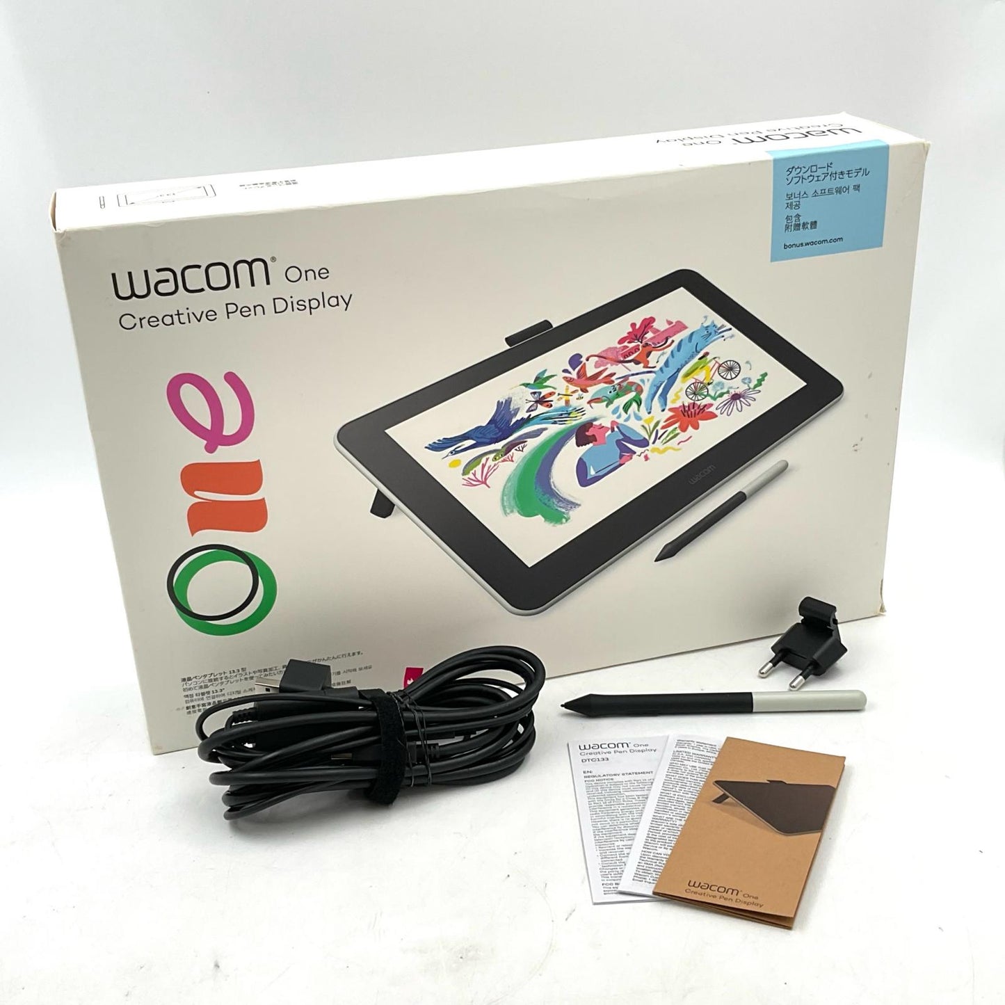 【全額返金保証】【最速発送】WACOM Wacom One KSO-B603(A) 13.3インチ 美品 動作確認済