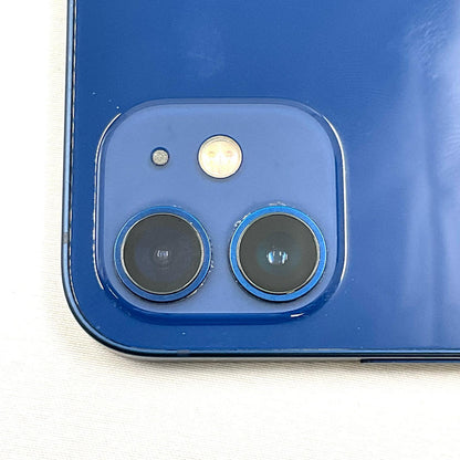 【全額返金保証】【最速発送】Apple iPhone iPhone 12 128GB ブルー au 白ロム 動作確認済 78%