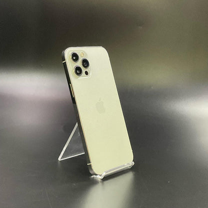 【全額返金保証】【最速発送】Apple iPhone iPhone 12 Pro Max 256GB シルバー docomo SIMフリー 白ロム 動作確認済 83%