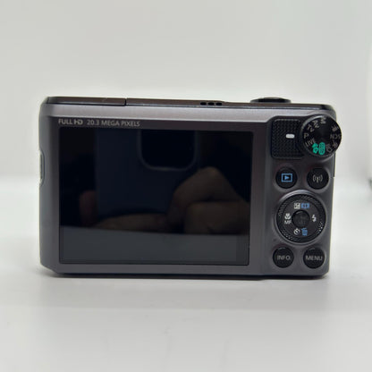 【全額返金保証】【最速発送】Canon コンパクトデジタルカメラ PowerShot SX720 HS ブラック 美品 動作確認済