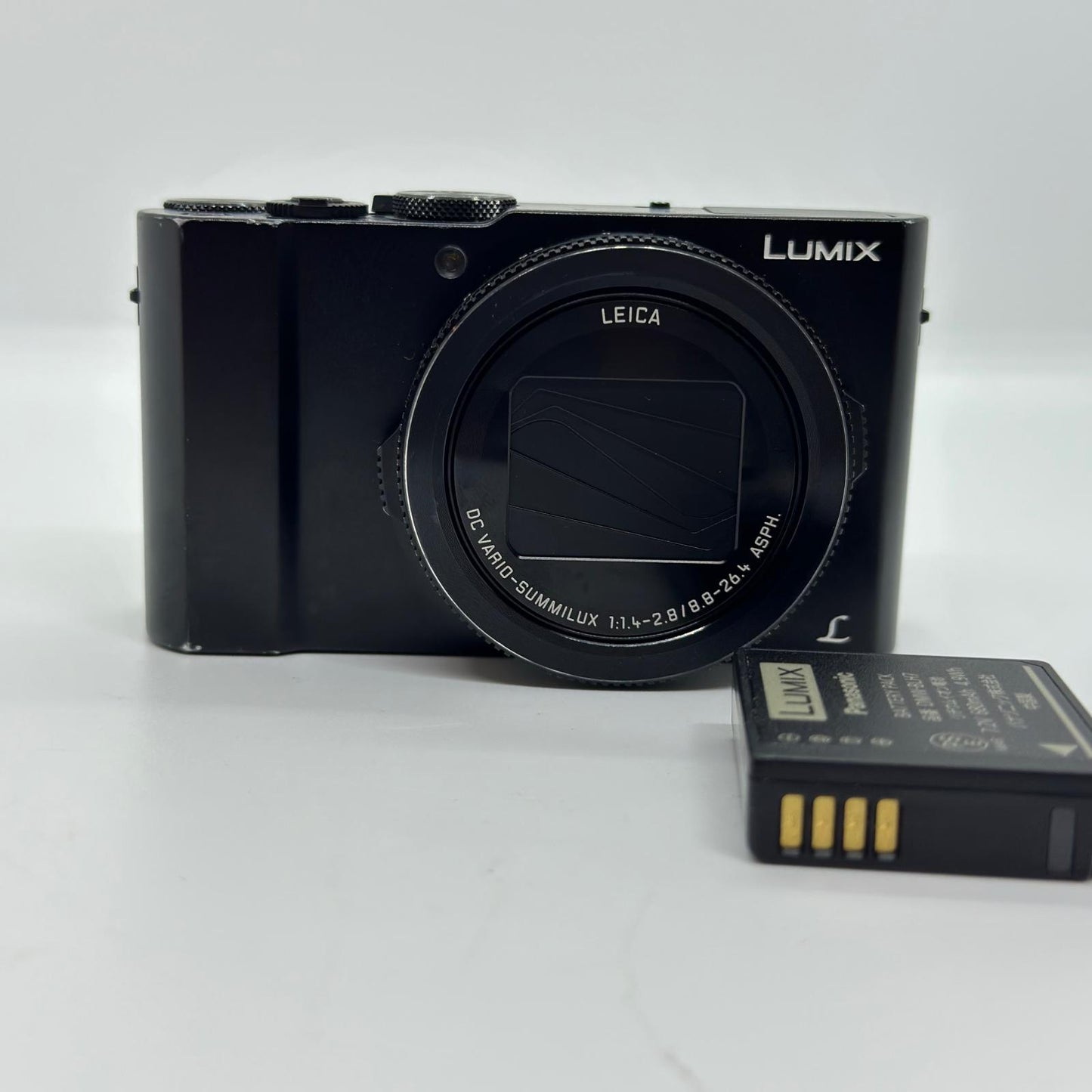 【全額返金保証】【最速発送】Panasonic コンパクトデジタルカメラ LUMIX DMC-LX9 ブラック 動作確認済