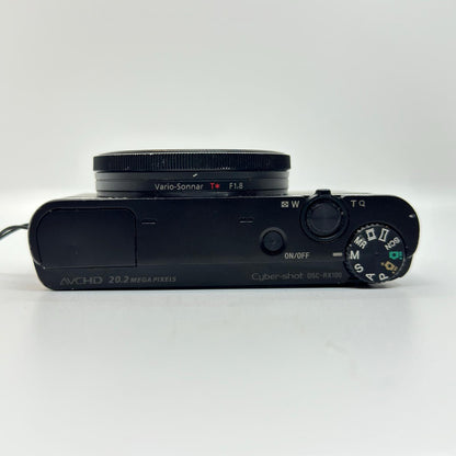 【全額返金保証】【最速発送】Sony コンパクトデジタルカメラ Cyber-Shot DSC-RX100 動作確認済