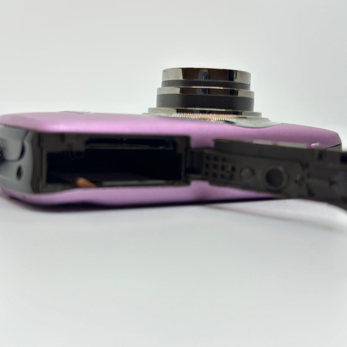 【全額返金保証】【最速発送】Canon コンパクトデジタルカメラ IXY DIGITAL 930 IS パープル 動作確認済