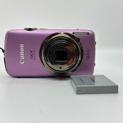【全額返金保証】【最速発送】Canon コンパクトデジタルカメラ IXY DIGITAL 930 IS パープル 動作確認済