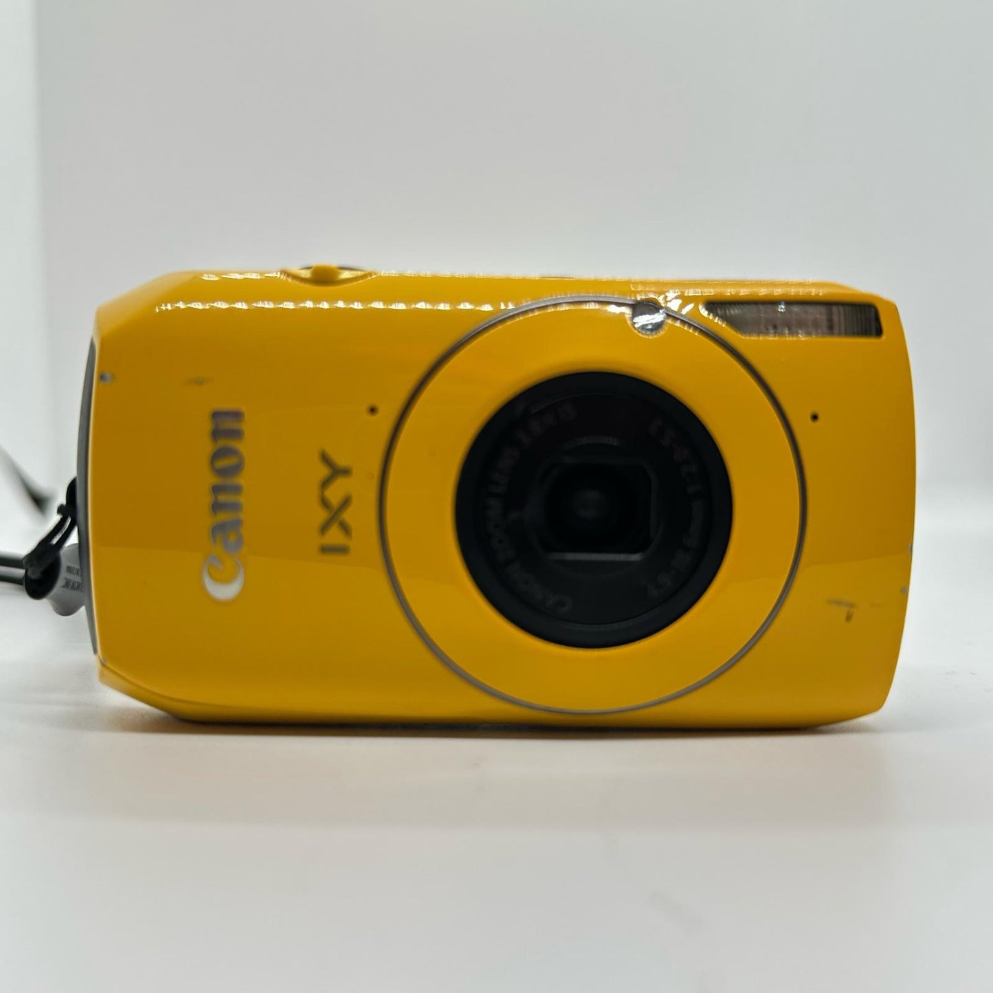 【全額返金保証】【最速発送】Canon コンパクトデジタルカメラ IXY 30S イエロー 動作確認済