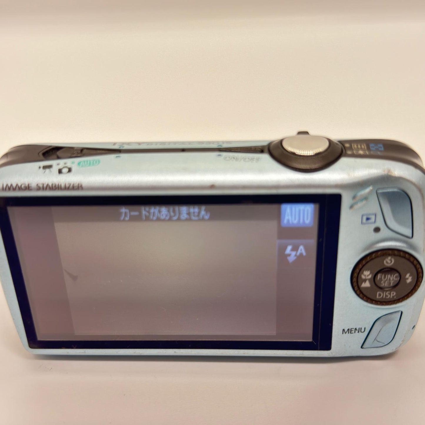 【全額返金保証】【最速発送】Canon コンパクトデジタルカメラ IXY DIGITAL 930 IS ブルー 動作確認済