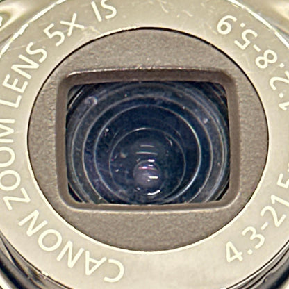 【全額返金保証】【最速発送】Canon コンパクトデジタルカメラ IXY DIGITAL 930 IS ブルー 動作確認済
