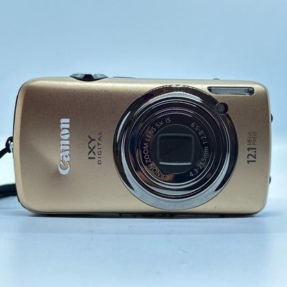 【全額返金保証】【最速発送】Canon コンパクトデジタルカメラ IXY DIGITAL 930 IS ブラウン 動作確認済