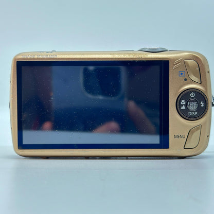 【全額返金保証】【最速発送】Canon コンパクトデジタルカメラ IXY DIGITAL 930 IS ブラウン 動作確認済