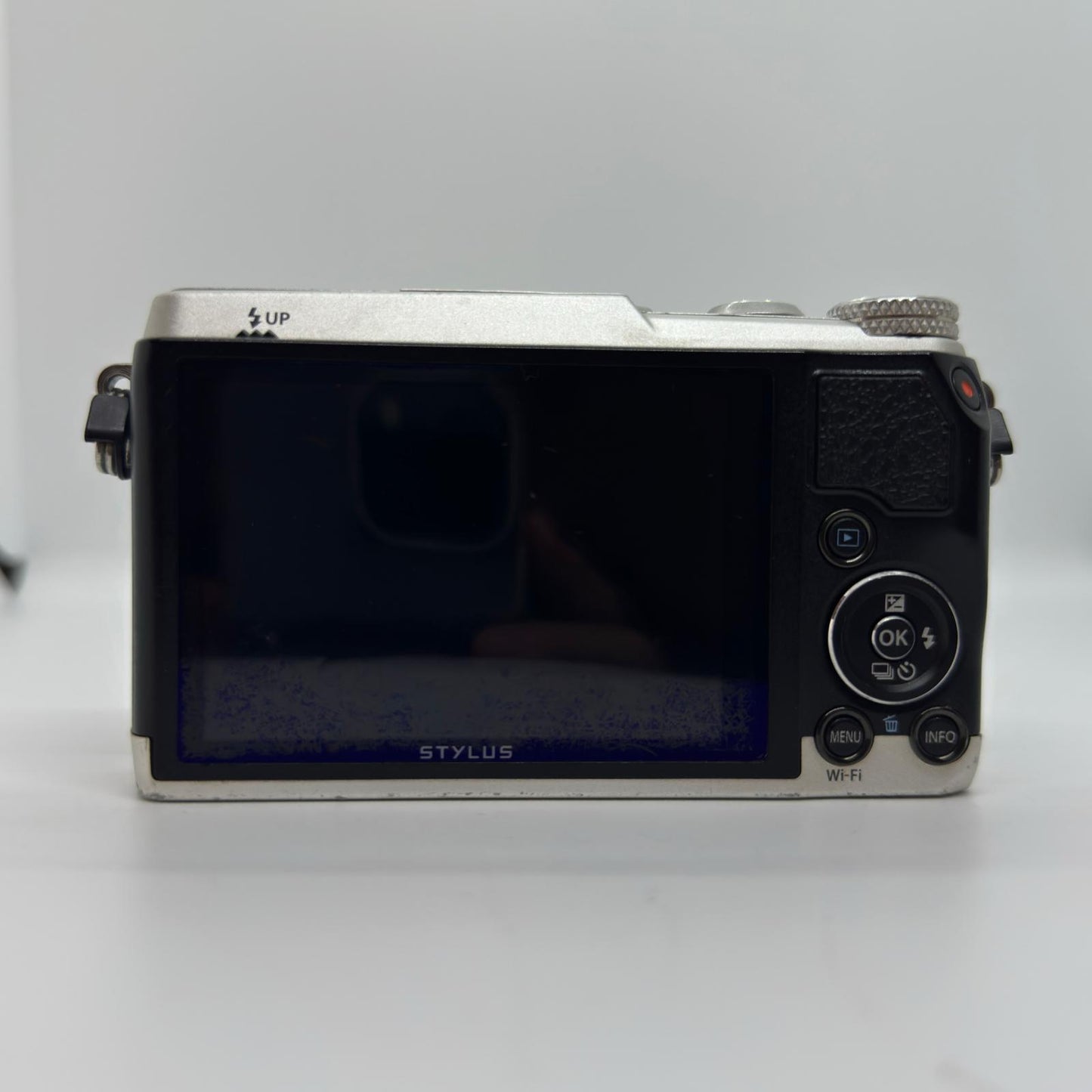 【全額返金保証】【最速発送】OLYMPUS コンパクトデジタルカメラ STYLUS SH-3 シルバー 動作確認済
