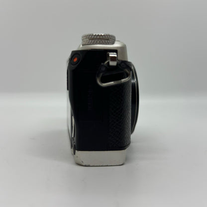 【全額返金保証】【最速発送】OLYMPUS コンパクトデジタルカメラ STYLUS SH-3 シルバー 動作確認済