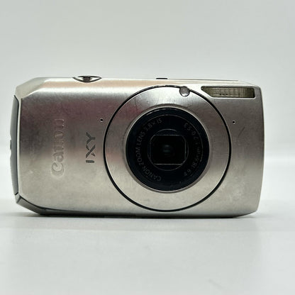 【全額返金保証】【最速発送】Canon コンパクトデジタルカメラ IXY 30S シルバー 動作確認済