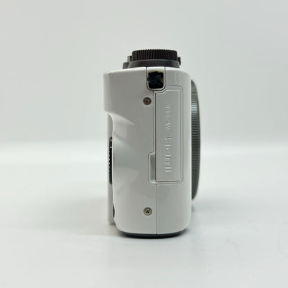 【全額返金保証】【最速発送】 コンパクトデジタルカメラ CASIO EXILIM EX-ZR1100 ホワイト 美品 動作確認済