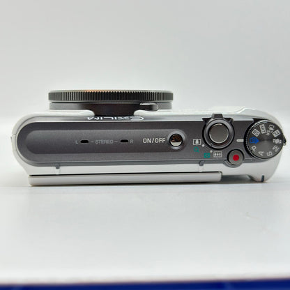 【全額返金保証】【最速発送】 コンパクトデジタルカメラ CASIO EXILIM EX-ZR1100 ホワイト 美品 動作確認済