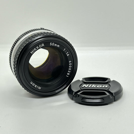 【全額返金保証】【最速発送】Nikon Ai-S NIKKOR 50mm F1.4 美品 動作確認済