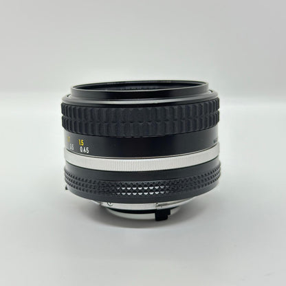 【全額返金保証】【最速発送】Nikon Ai-S NIKKOR 50mm F1.4 美品 動作確認済
