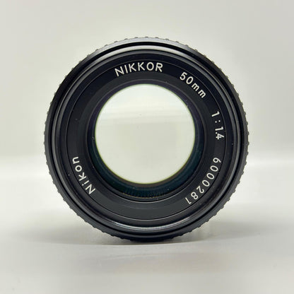 【全額返金保証】【最速発送】Nikon Ai-S NIKKOR 50mm F1.4 美品 動作確認済